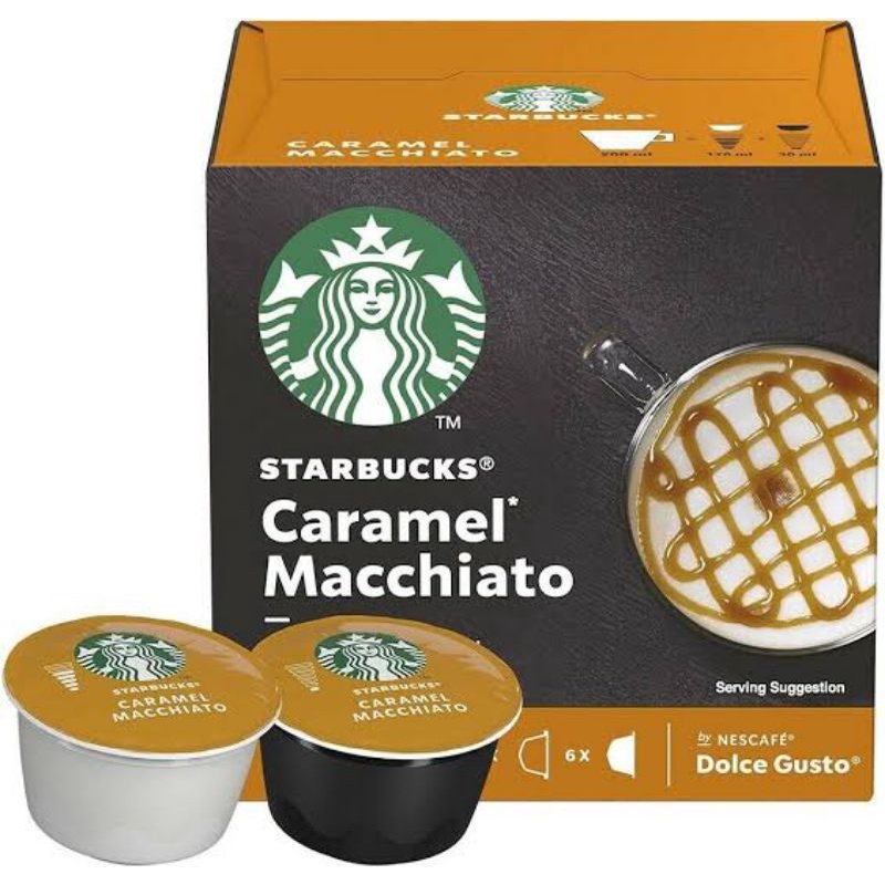 

NESCAFE DOLCE GUSTO STARBUCKS CARAMEL MACCHIATO