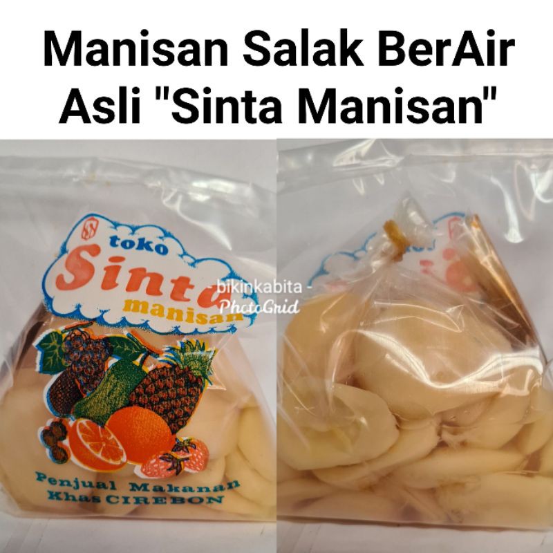 

Manisan Salak BerAir Asli "Sinta Manisan" Berat - 200 Gram Khas Cirebon