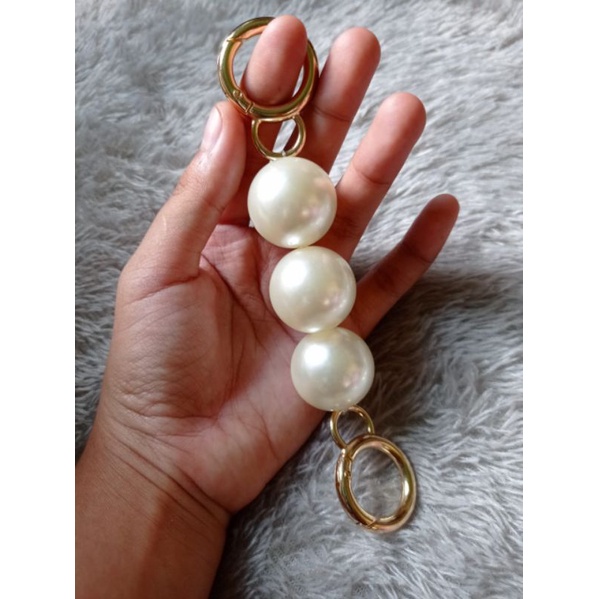 strap tas mutiara (grade A) cantolan bulat