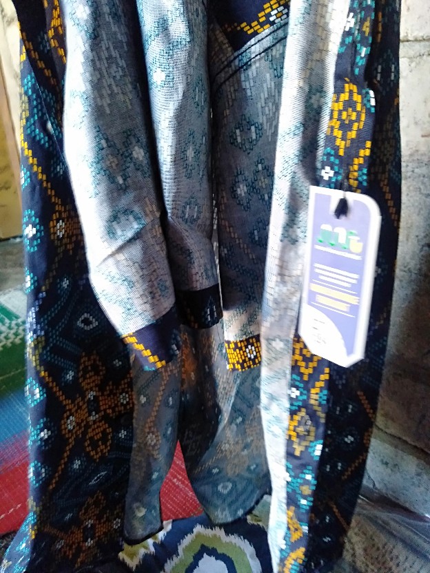 Dgm Fashion  Kemeja Batik Pria Lengan Panjang Songket /kemeja Tribal 5894