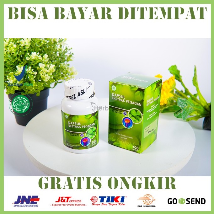 Bisa Cod Obat Radang Otak Kapsul Ekstrak Pegagan 100% Asli