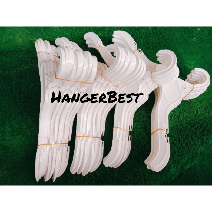 Hanger Gantungan Baju Anak 495 Putih (1 Lusin) | Gantungan Hanger 495 Baby Dan Anak (Harga Jual Lusinan)