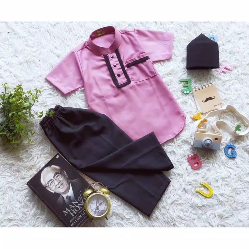 KOKO ANAK & DEWASA /TALIBAN ANAK COUPLE WARNA PINK/ KOKO NEWBRON