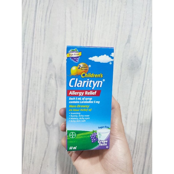 Clarityn Allergy Relief Grape Taste 60ml