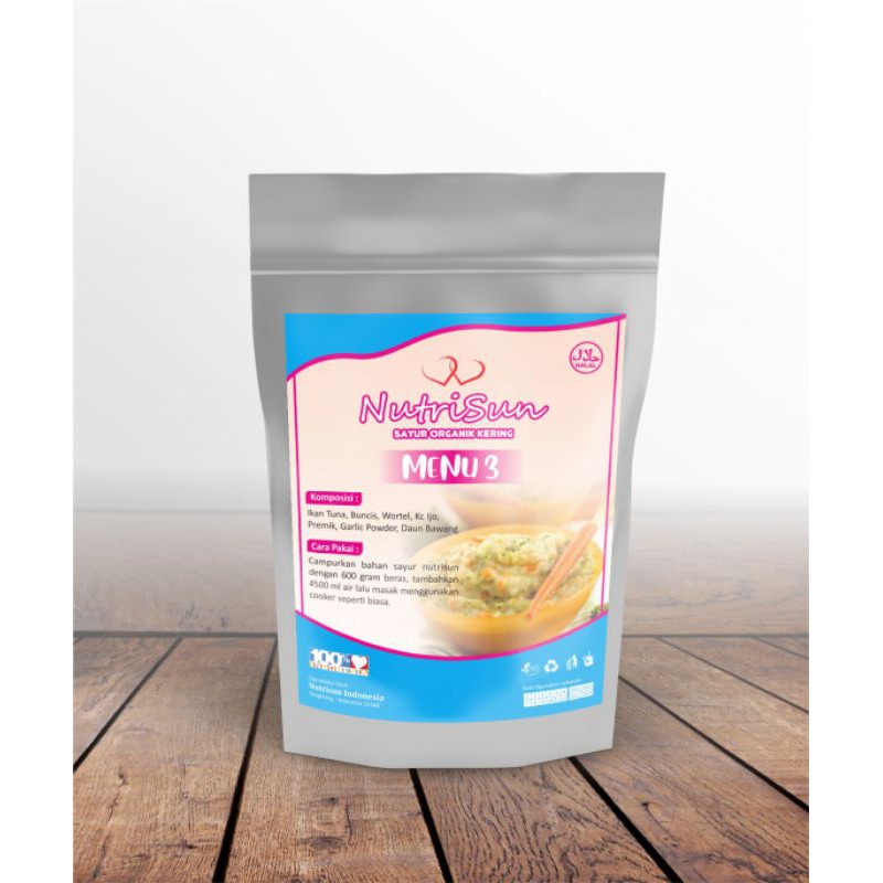 

Nutrisun sayuran organik kering mix