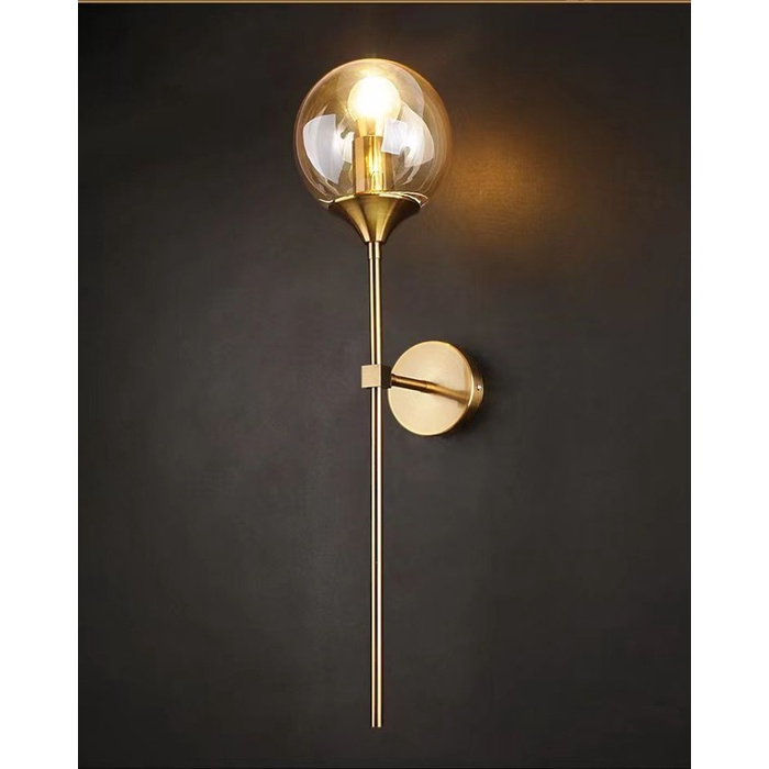 Lampu Dinding Hias Mewah Sconce Bistro Ball Wall Lamp Light Nordic