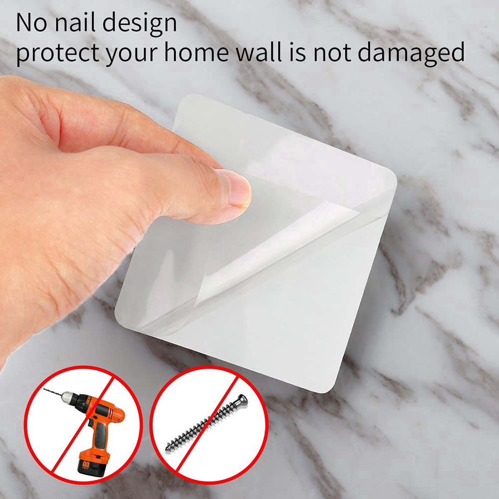 [ Multifunction Self-Adhesive Mop Storage Racks ] [ Bathroom Wall Mounted Broom Holder Hooks ] [ Free Punching Mop Clip ]