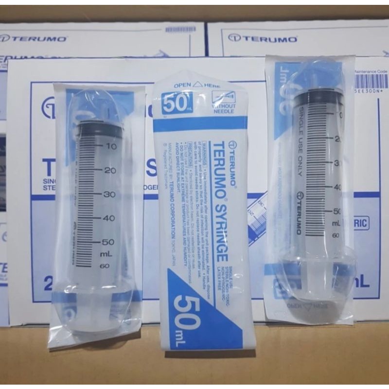 TERUMO 50 cc TERUMO 50 ml SYRINGE SPUIT