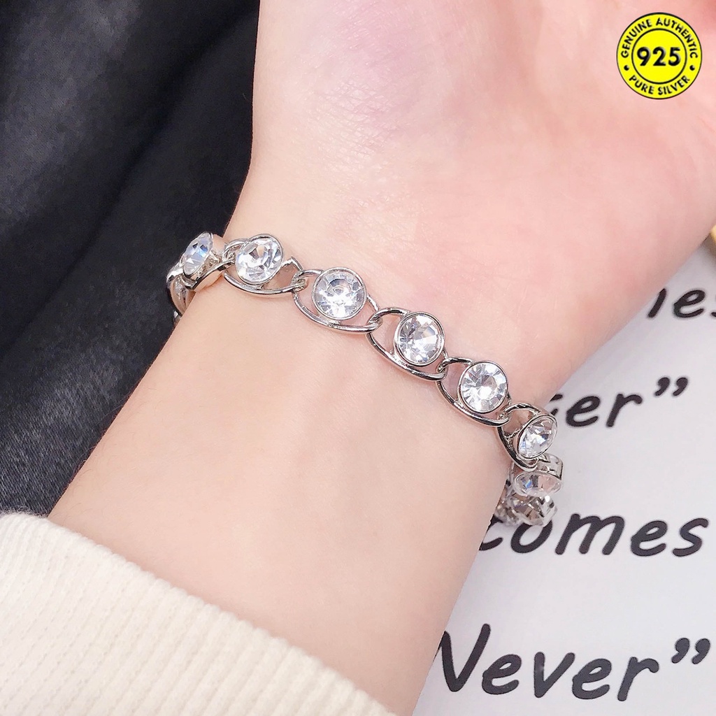 Super Flash Eight Hearts and Eight Arrows Diamond Bracelet