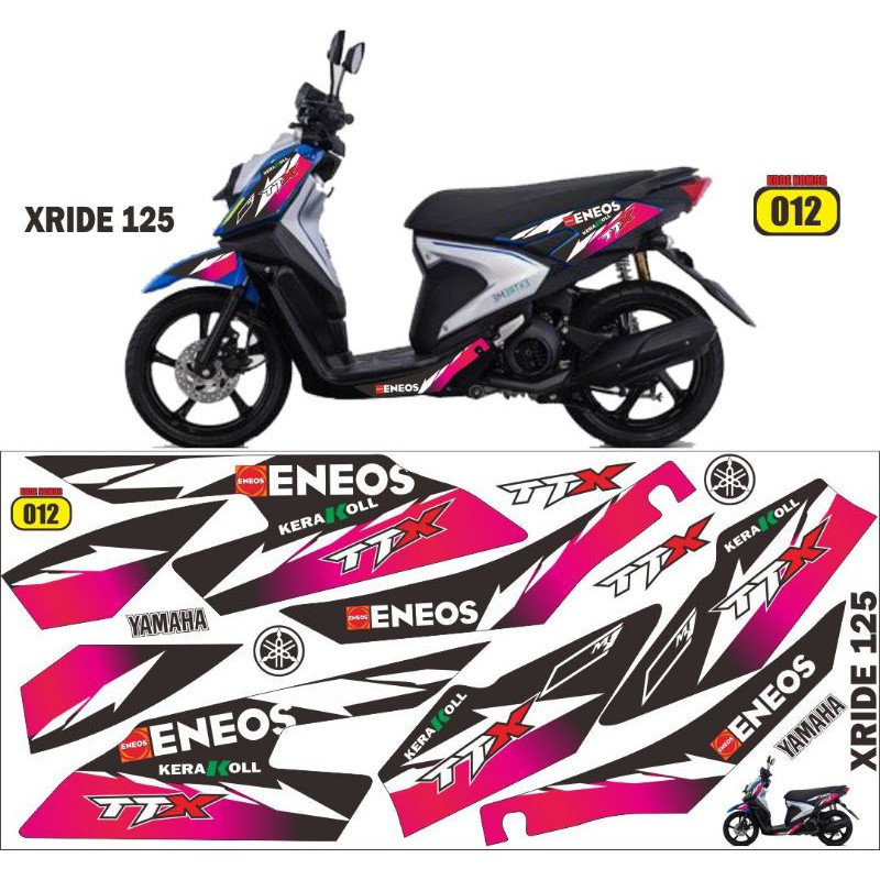striping variasi x ride 125 thailook / x ride variasi / striping X-Ride 125 / is