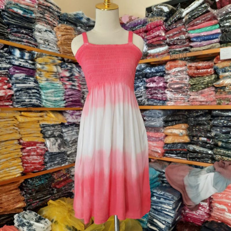 Daster nyaman kerut dada pendek