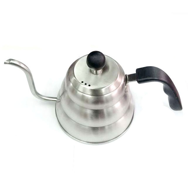 One Two Cups Coffee Maker Pot V60 Drip Kettle Teko Barista 1000ML