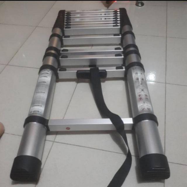 Tangga Double Teleskopik 1.9+1.9 = 3.8 M Telescopic Mollar