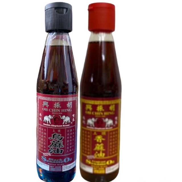Oh Chin Hing / Double Elephant Sesame Oil / Minyak Wijen 300ml