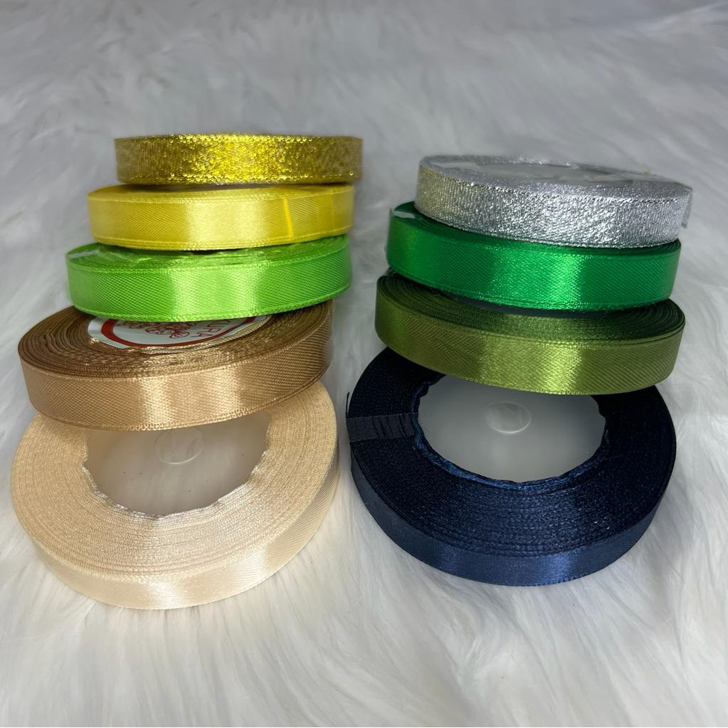 

1/2 inch Pita Satin / 1,25cm Per Roll / Pita Kado