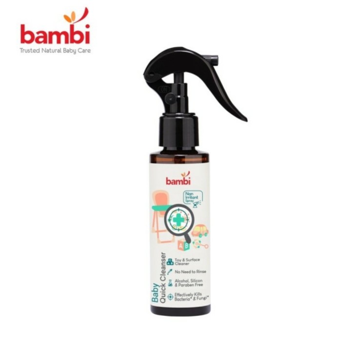 BAMBI Quick Cleanser Spray 120ml Pembersih Serbaguna Perlengkapan Bayi