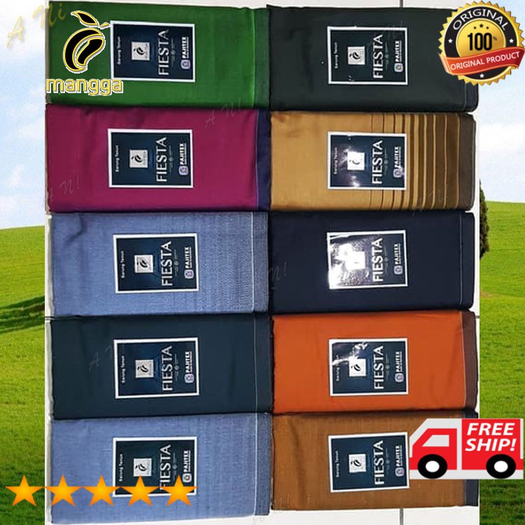 M99-10 Original Sarung Dewasa Cap MANGGA Motif Random Acak