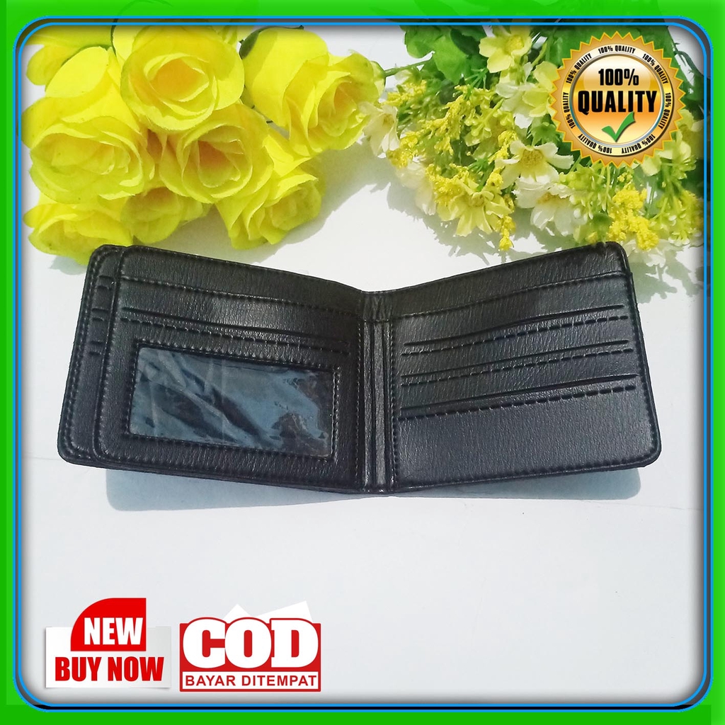 Dompet Model Lipat Bahan Kulit PVC LEVIS STRAUSS untuk Pria terbaru premium quality