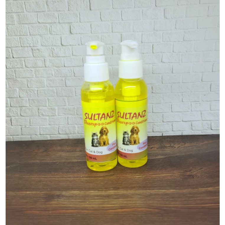 Shampoo Conditioner Sultanz Kucing Anjing 100 mL