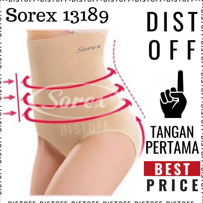 Barang Bagus TERMURAH GROSIR Korset Celana Sorex 13189 ORI Stagen Pelangsing - Beige BARANG BAGUS