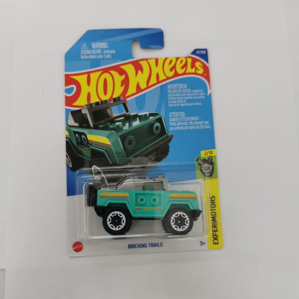 Diecast Hot Wheels B22 BRICKING TRAILS HIJAU TOSCA HW Hotwheels Mobil Mainan Anak