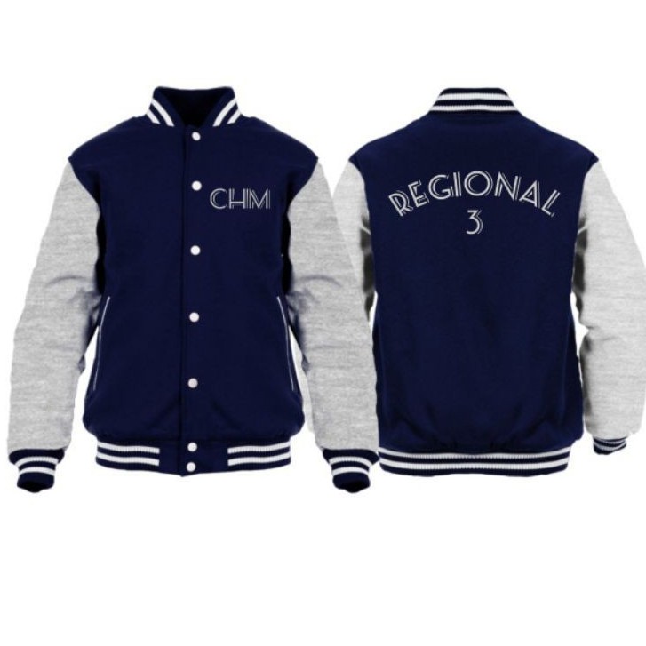 JAKET BASEBALL COSTUME TULISAN BORDIR NAMA | INISIAL LOGO