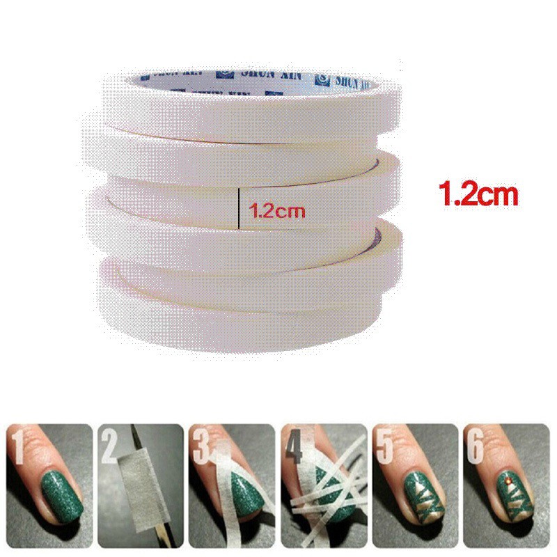 Selotip Untuk Kuku Nail Tape Nail Art