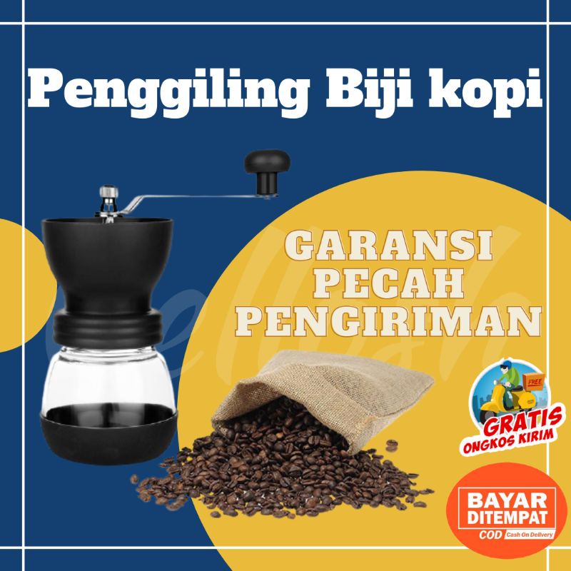 Alat Penggiling Penghalus Biji Kopi Manual Coffee Grinder