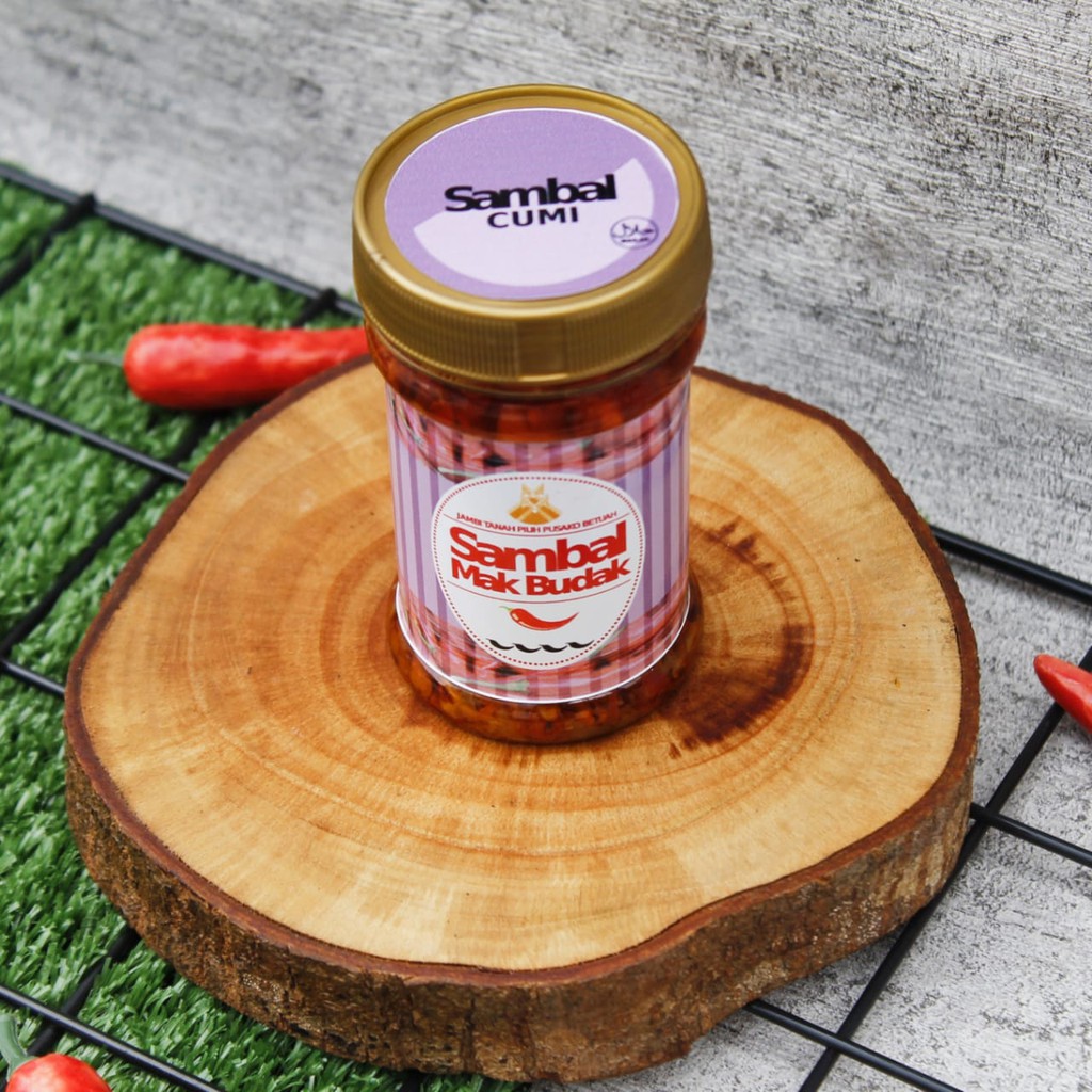

Sambal MakBudak varian Sambal Cumi 140ML