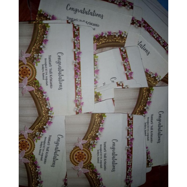 

Amplop kondangan custom nama