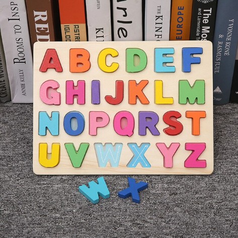 Chunky Puzzle ABC 123 Tracing Chunky Puzzle Print New Puzzle Kayu Pastel Wooden Puzzle Anak Puzzle Kayu Jigsaw Puzzle 3D Mainan Edukasi Wooden Puzzle