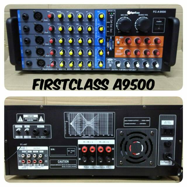 AMPLI FIRSTCLASS A9500 AMPLI KAROKE
