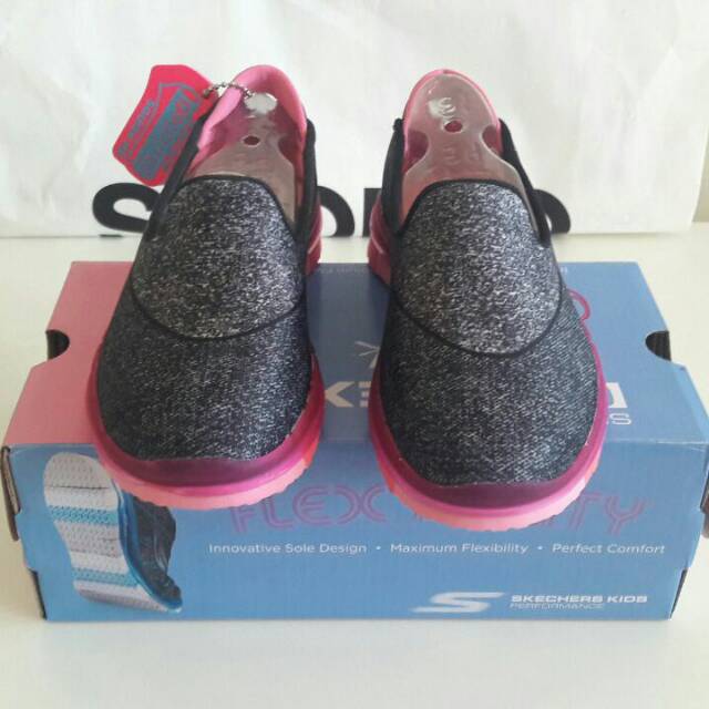 Sketchers Go Flex Walk Pink /Blue