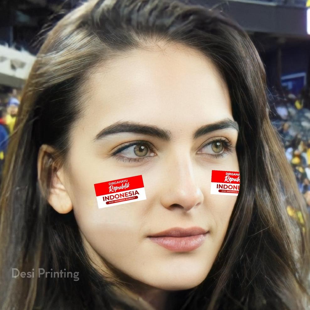 

TERBAIK Stiker Pipi Bendera Merah Putih 1 Pcs (PREMIUM) ✦ 876