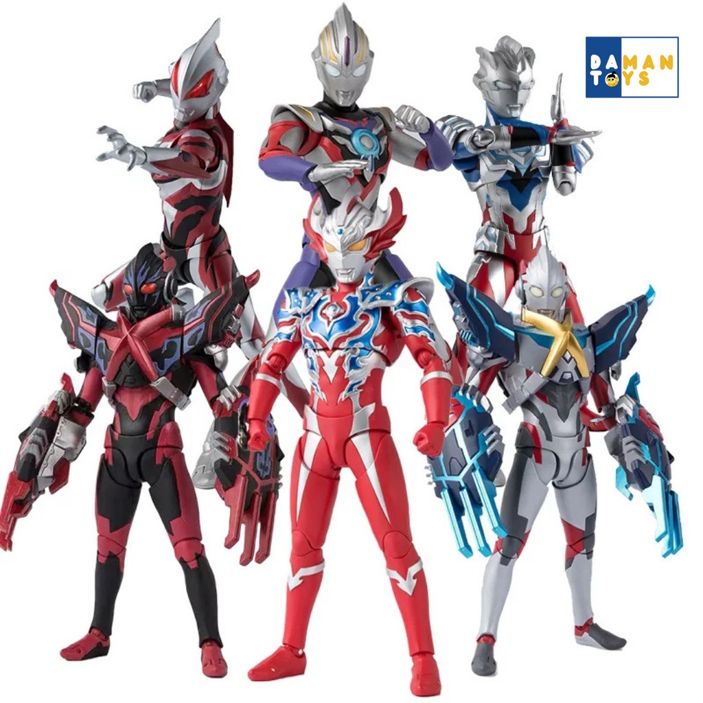 DToys Action Figure SHF Ultraman Orb Spacium Zeperion/ Ultraman X And
