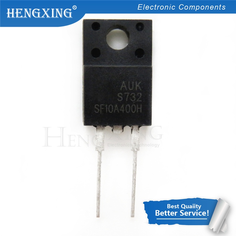 100pcs Ic SF10A400H SF10A600H TO-220F-2