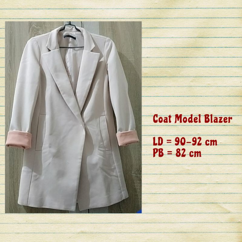 COAT MODEL BLAZER PRELOVED