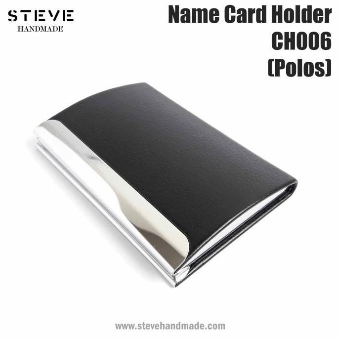 

Office & Stationery | Document Organizer | Tempat Kartu Nama Pu Leather + Stainless Steel Card Holder Ch006 | Best Seller