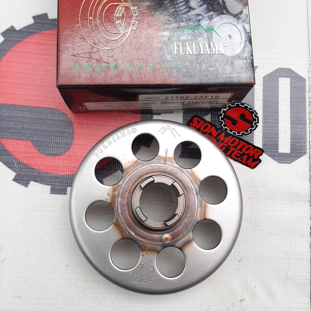 Mangkok / Rumah Kampas Otomatis Kopling Suzuki Smash /Shogun 125 FL Fukuyama