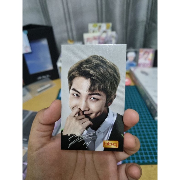 Photocard PC Official BBQ BTS RM NAMJOON