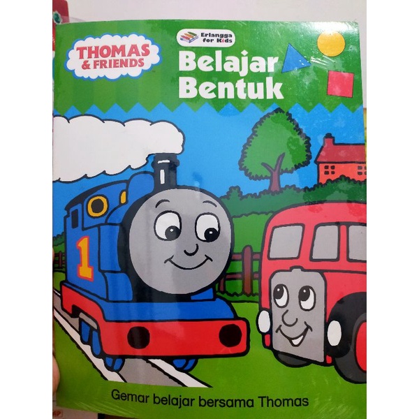BUKU BELAJAR BENTUK THOMAS & FRIENDS