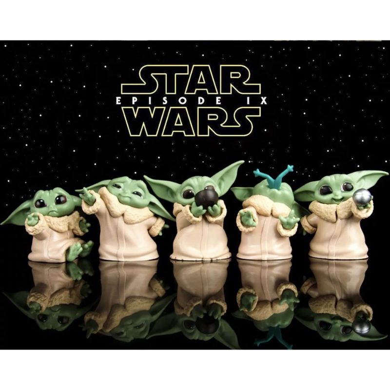 Jual MAINAN STAR WARS THE CHILD MANDALORIAN BABY MASTER YODA GROGU JEDI ...