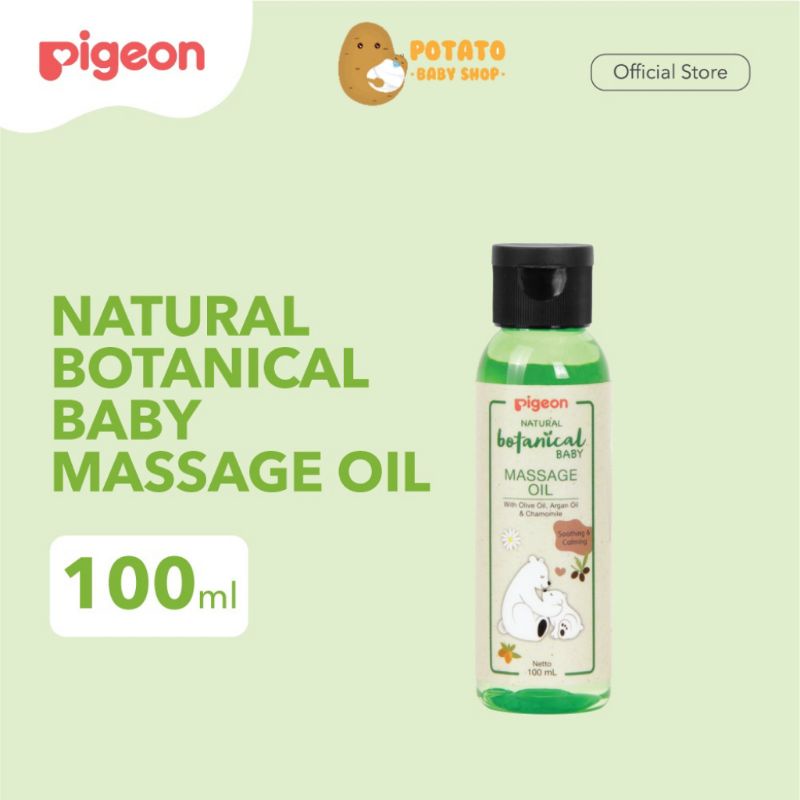 Pigeon Botanical Baby Massage Oil 100ml