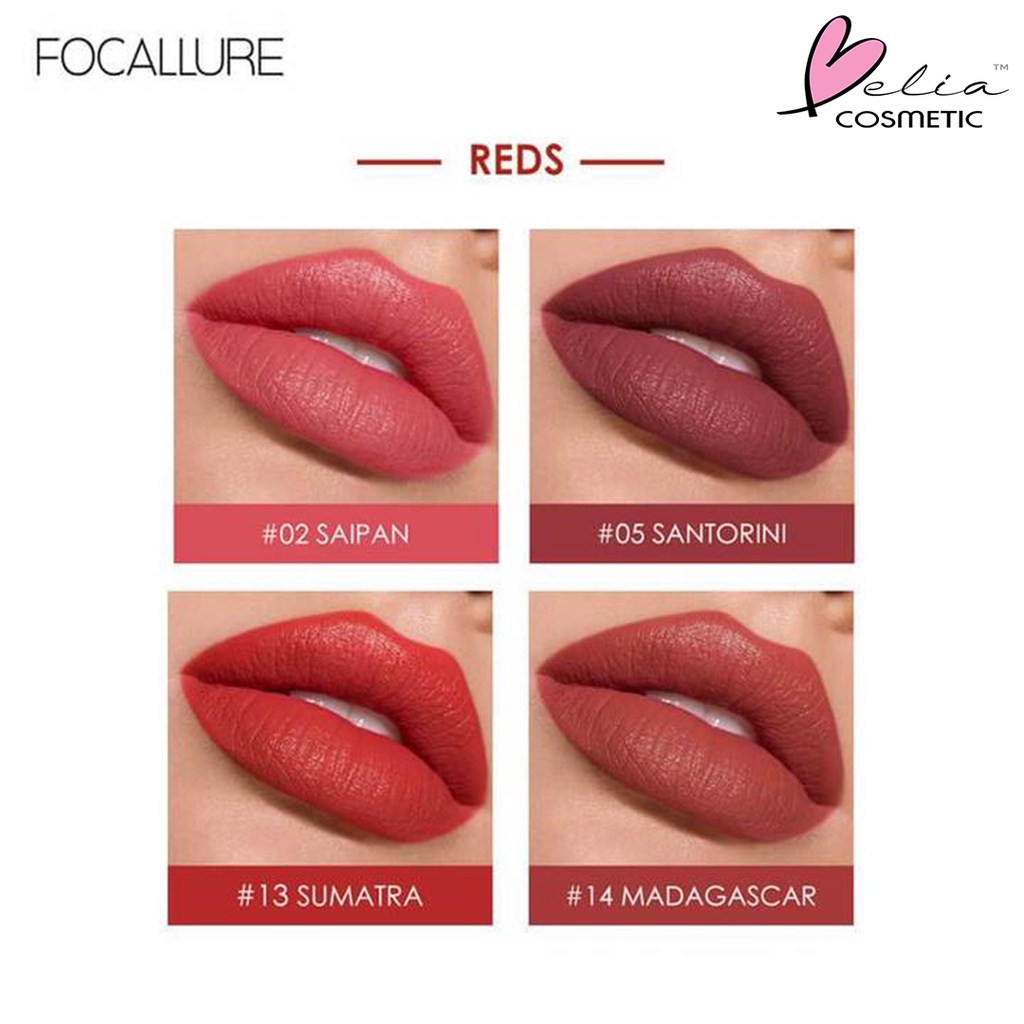 ❤ BELIA ❤ FOCALLURE Stay Matte Lip Ink FA134 | Lip Gloss | Staymax lipstik tahan air | Waterproof | Long Lasting | BPOM