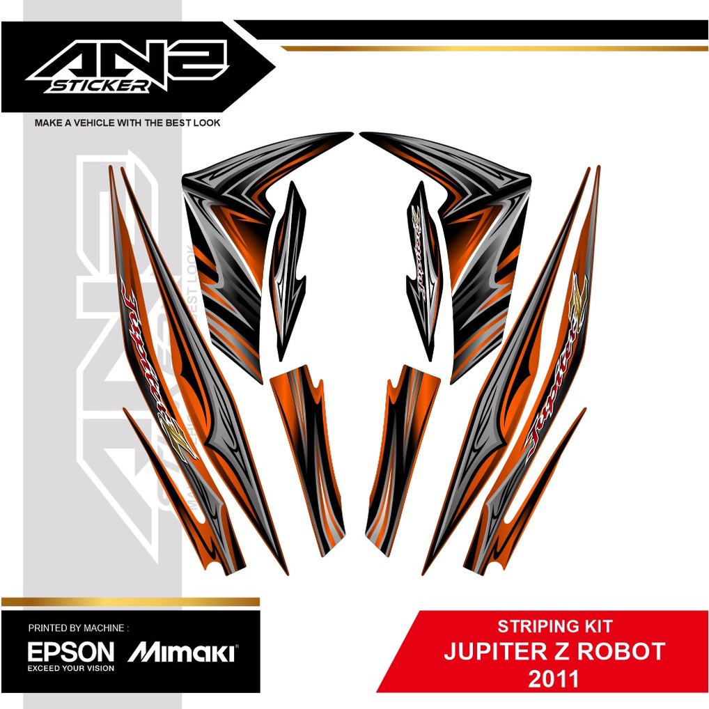 STRIPING STIKER JUPITER Z 2011