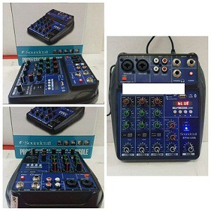 MIXER AUDIO SOUNDCRAFT EFX4 USB  4 CHANNEL USB-BLUETOOTH
