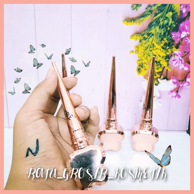 PER PCS!!EYELINER DIAMOND/KUPU-KUPU ROSE GOLD IMAN OF NOBLE NO.6101