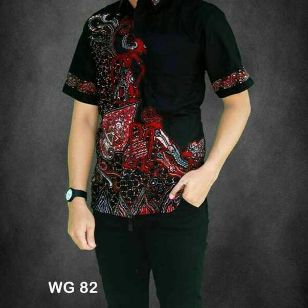 [Art. Y6137] Kemeja batik pria WG82