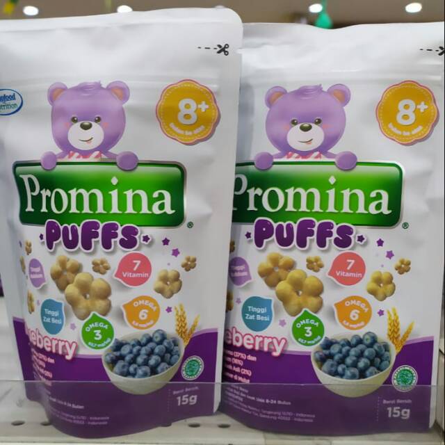 

Promina puffs blueberry 15gr