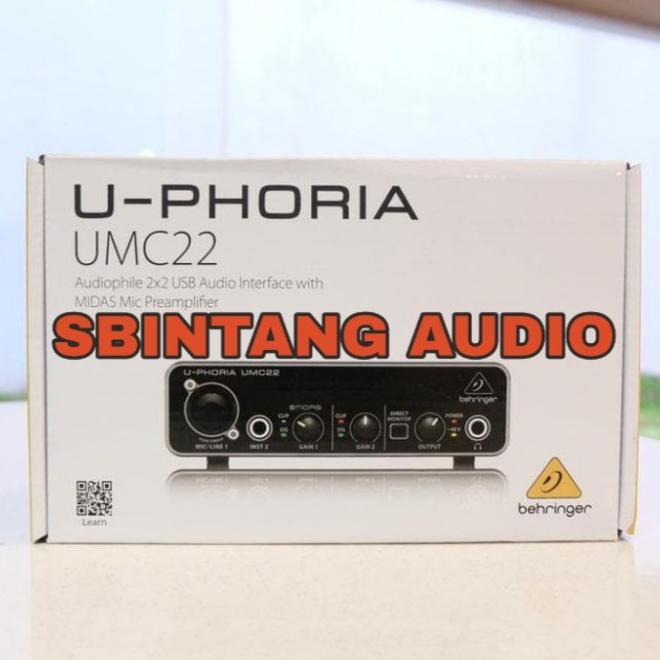 SOUNDCARD BEHRINGER UMC22